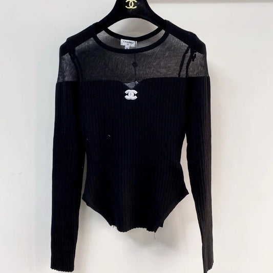 Chanel 2026 Long-Sleeve Top Wool 166733