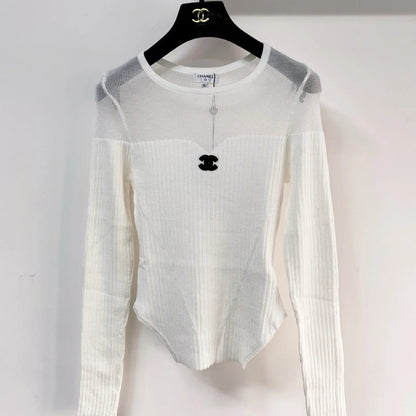 Chanel 2026 Long-Sleeve Top Wool 166733