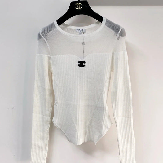 Chanel 2026 Long-Sleeve Top Wool 166733