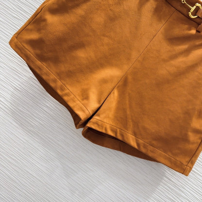 Gucci 2025 Short Brown Polyester Fiber