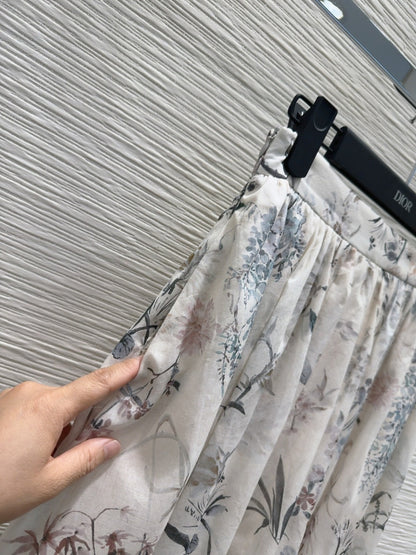 CD 25 Skirt Multicolor Cotton
