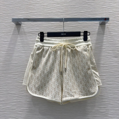 CD 25 Set Blue-Green and Beige Cotton