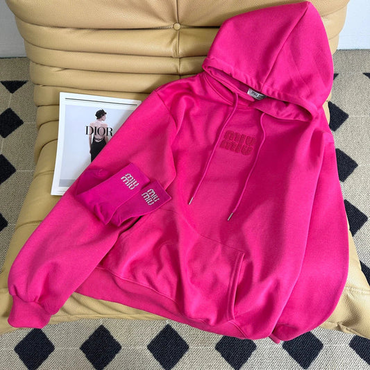 MIUMIU HOODIE AND SOCKS SET STYLE 479