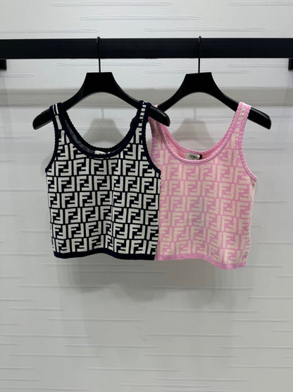 Fendi 25 Tank Top Polyester 233558