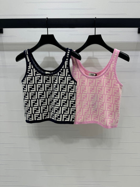 Fendi 25 Tank Top Polyester 233558
