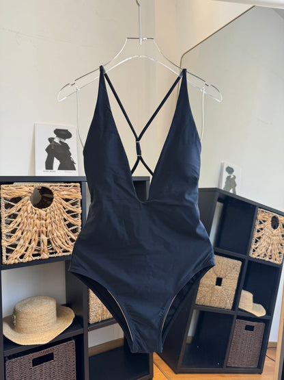 Versace One-Piece Bikini Black 203038