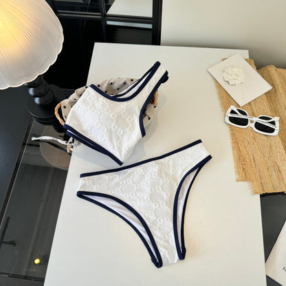 Gucci 26s Two-Piece White Cotton 184236