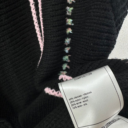 CC 26C Knitted Vest Black 349046