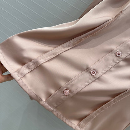 Fendi Shirt Pink Polyester