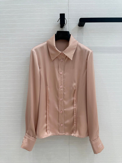 Fendi Shirt Pink Polyester