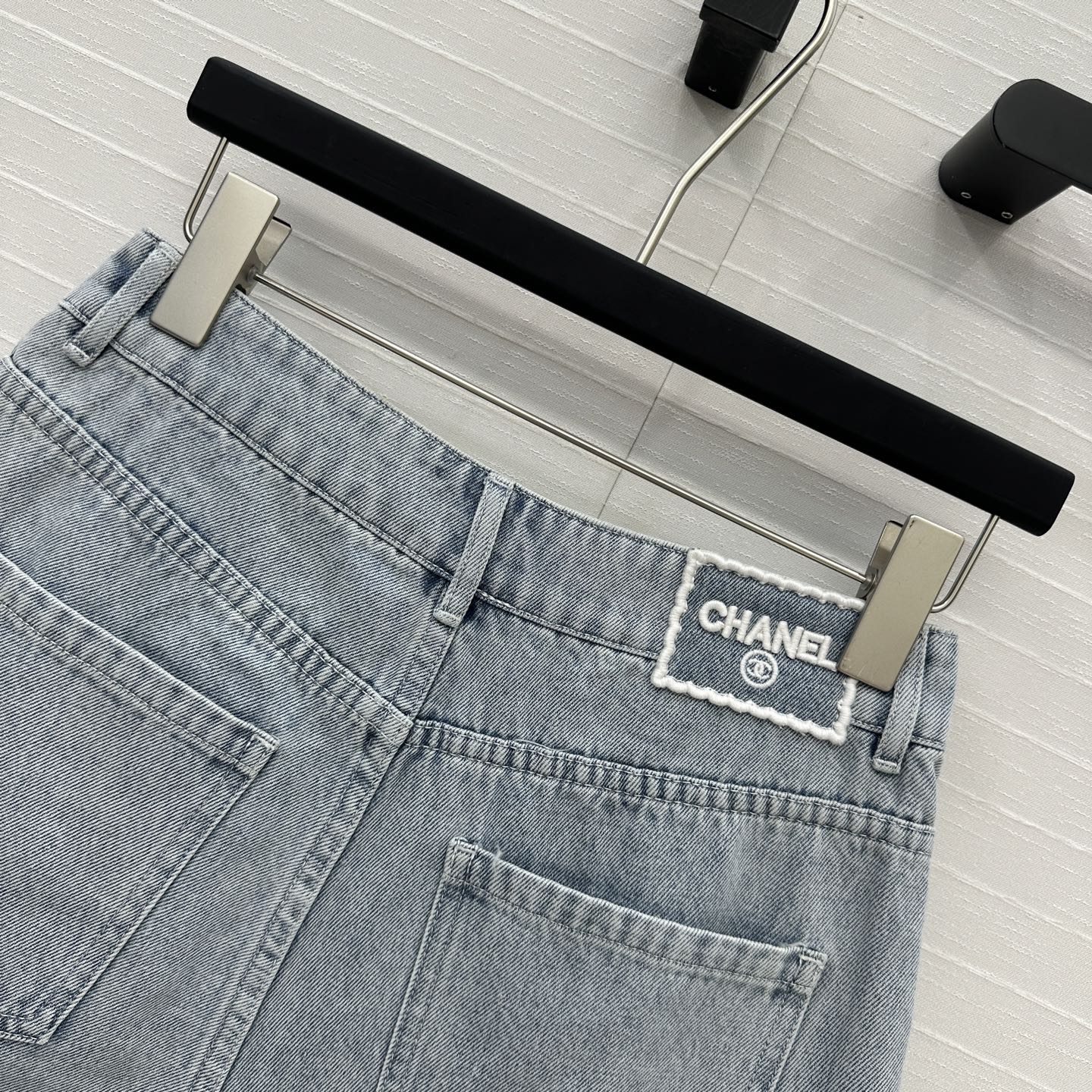 CC 25 Short Light Blue Denim Cotton