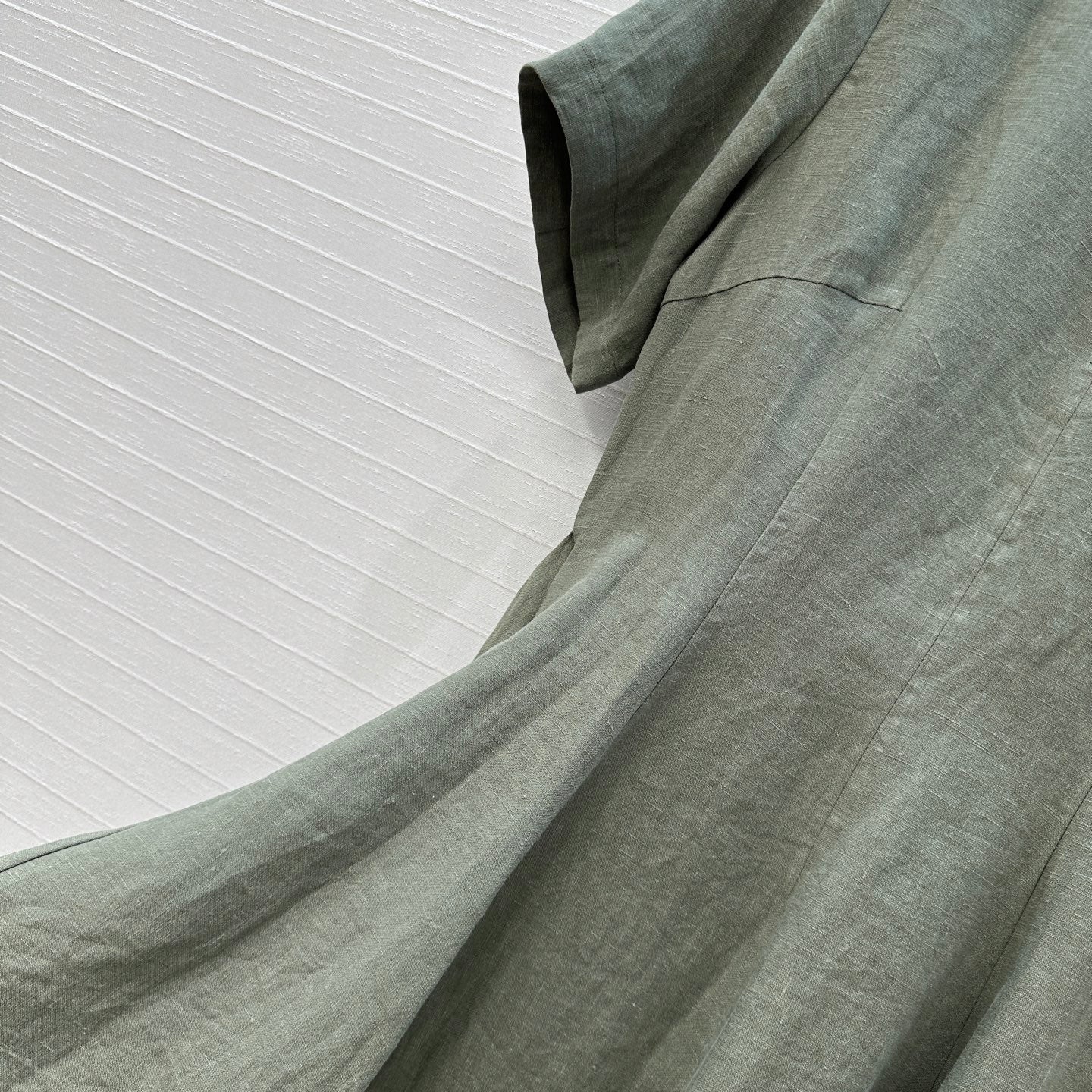 Loewe Dress Rich Emerald Green Linen