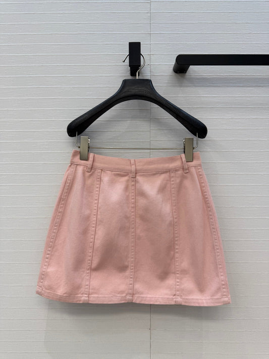CC 26s Mini Skirt Pink Denim 360883
