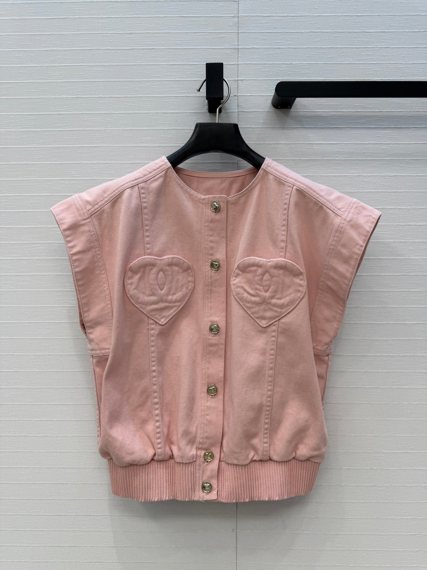 CC 26s Vest Jacket Pink Denim 360885