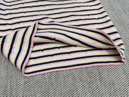 Chanel T- Shirt Pink Yellow mix Black Tencel 232702