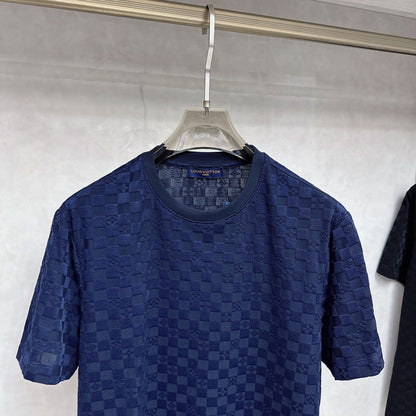 LV T-SHIRT NAVY BLUE 239624