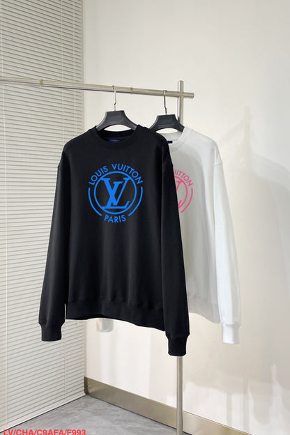 LV SWEATER WHITE COTTON FABRIC 239602