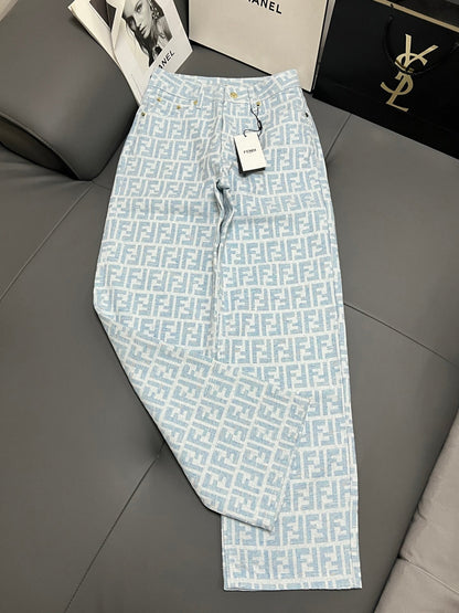 FF 25 Monogram Light Blue Jean