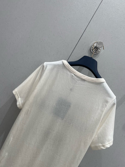 LV 25 T-shirt White Cotton 209486