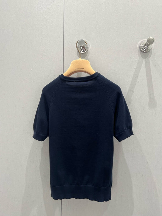 Miu Miu Short-sleeved T-shirt Navy blue Cashmere