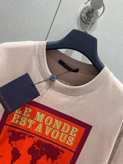 LV 25 T-Shirt Beige 210788