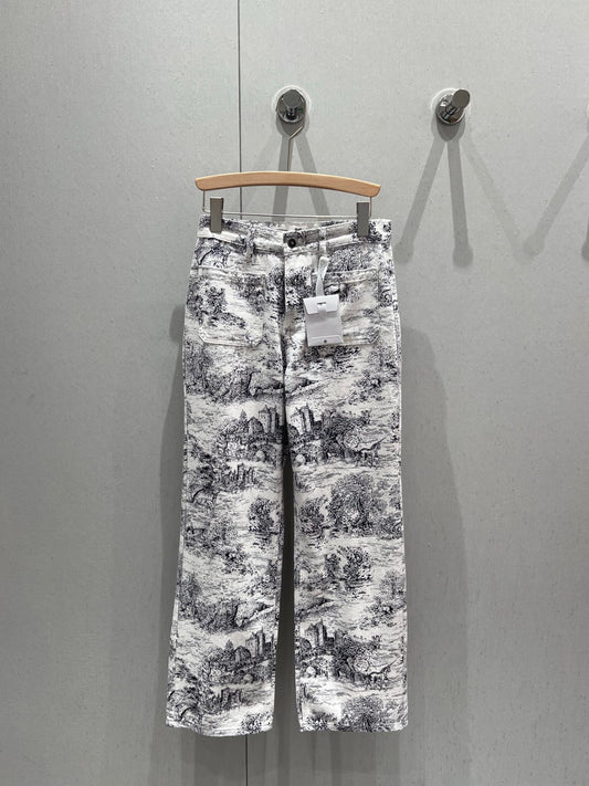 CD 25 Denim Pant Gray Blue cotton 213452