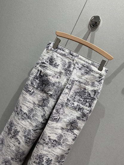 CD 25 Denim Pant Gray Blue cotton 213452
