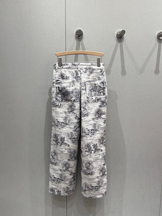 CD 25 Denim Pant Gray Blue cotton 213452