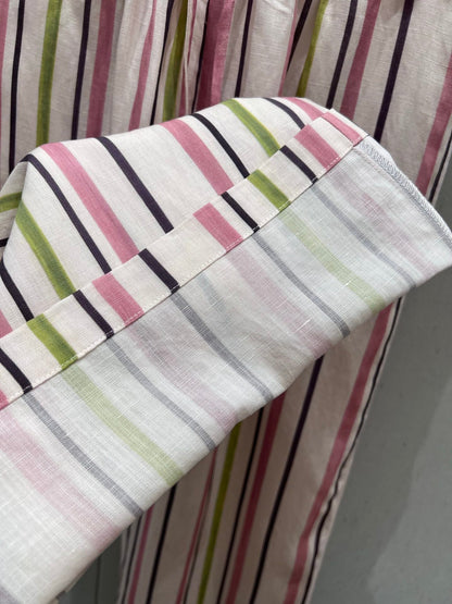 Celine 25 Trouser Pink mix colors Tencel Linen 218678