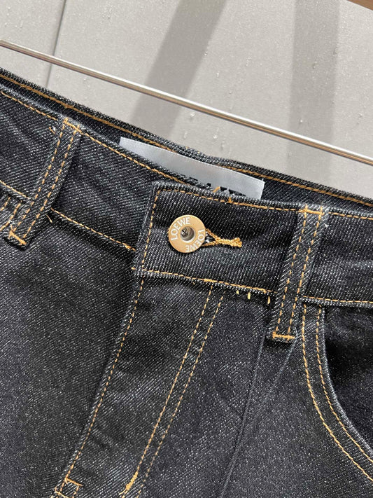 Loewe 25 Short Black Cotton 220662