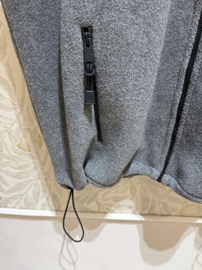 Miu Miu Polar Fleece Vest Gray Polyester
