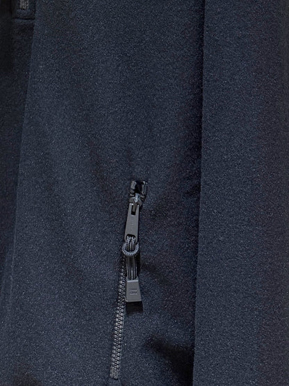 Miu Miu Half-pullover Sweatshirt Black Polyester