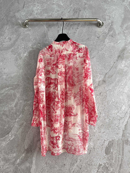 CD Shirt Red Cotton