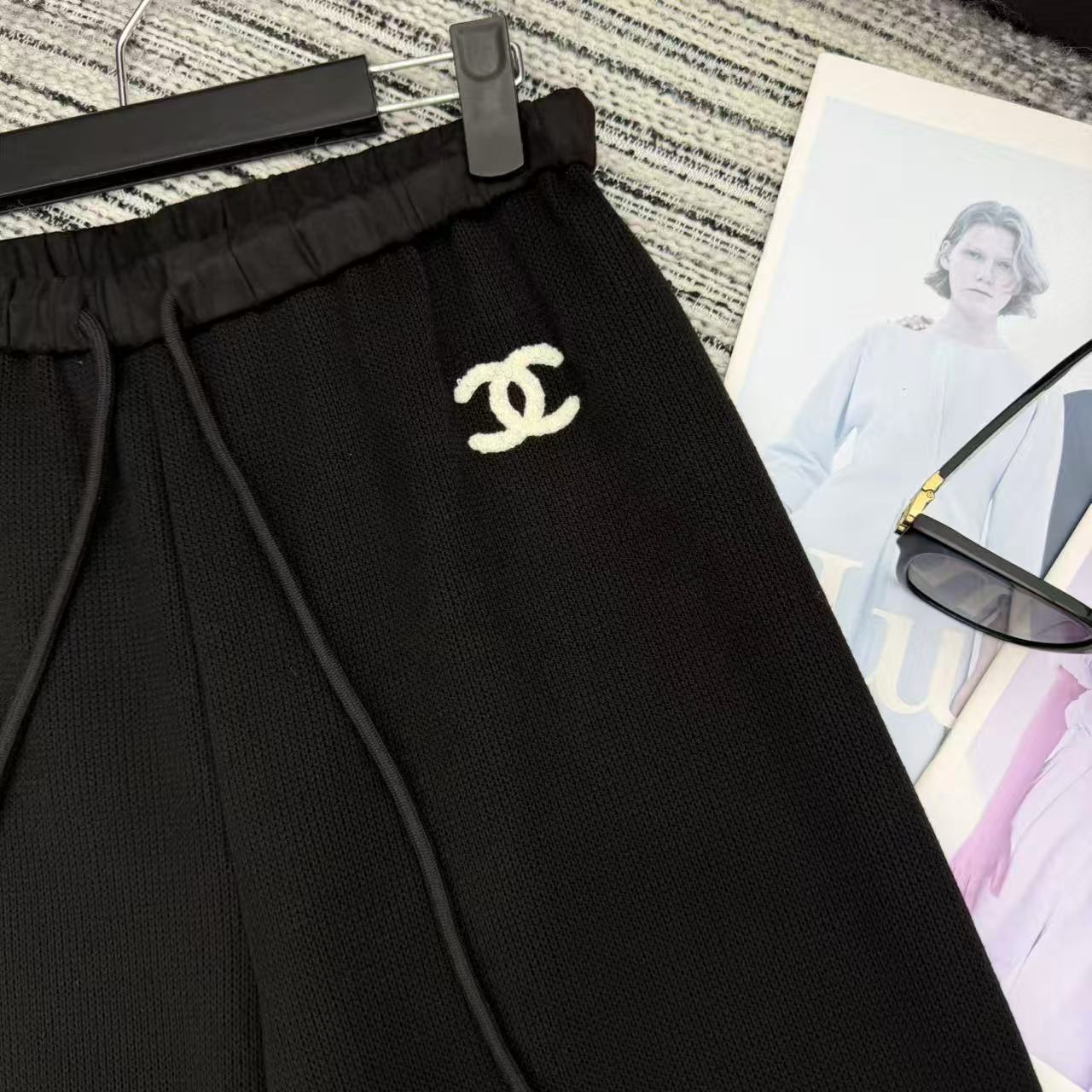 Chanel 2025 Pant Black Wool 318973