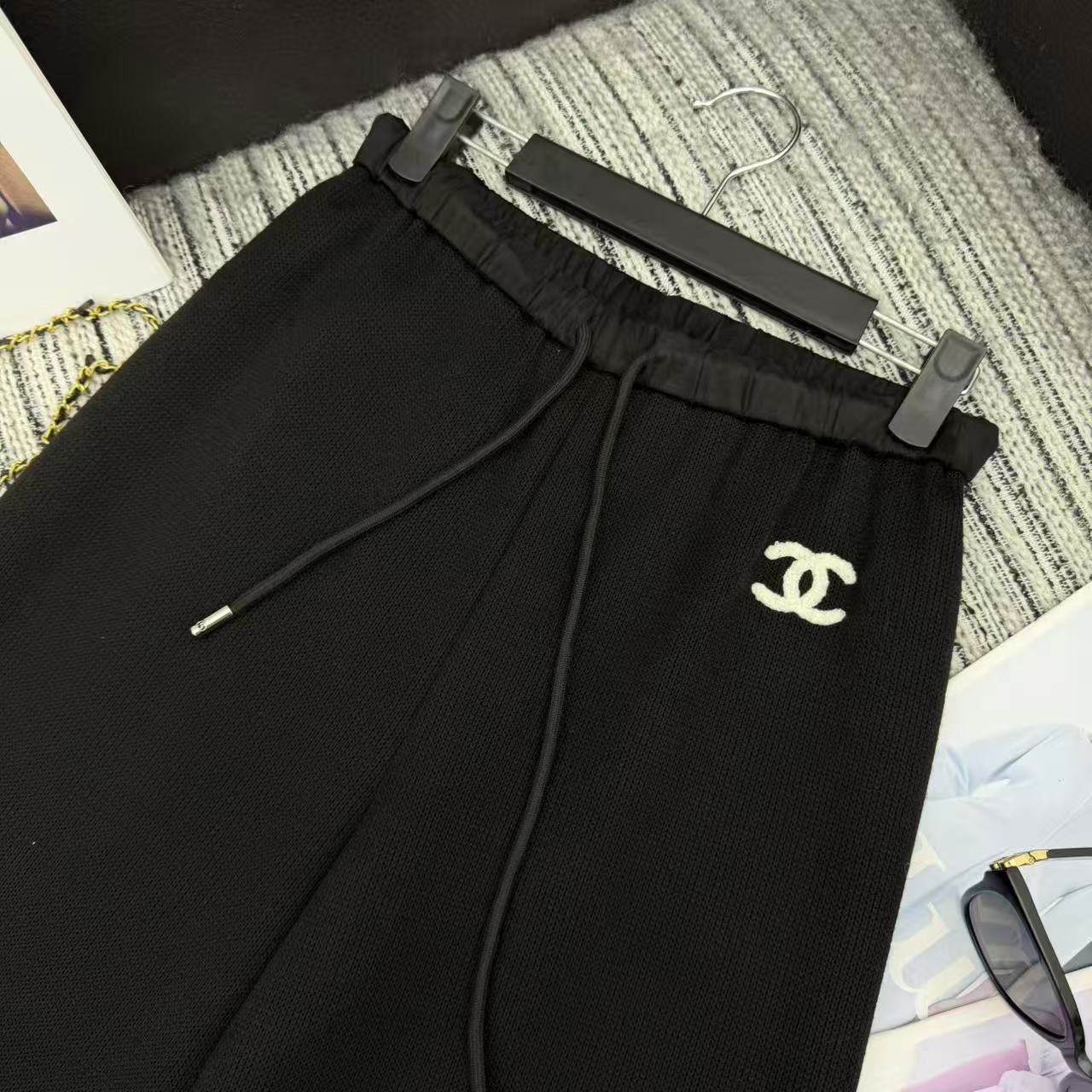 Chanel 2025 Pant Black Wool 318973