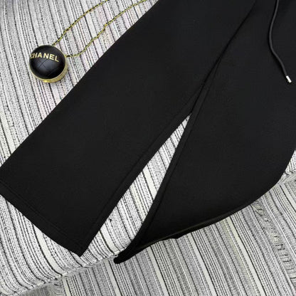 Chanel 2025 Pant Black Wool 318973