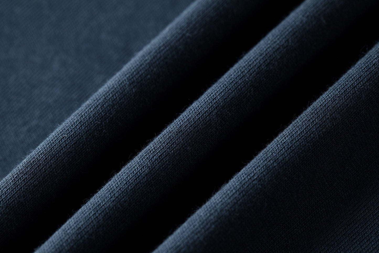LV Large Embroidered Logo Navy Blue Cotton