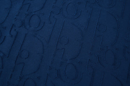 CD 25 Short-sleeved T-shirt Blue Cotton