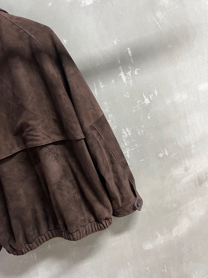 Miu Miu 2025 Jacket Brown Sheepskin Suede