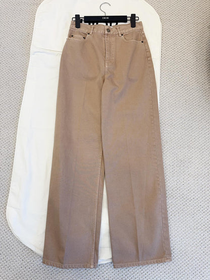 CD 25 Straight Jeans Smoky Pink Cotton