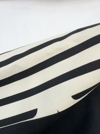 CD 25 Suspender Skirt Black Beige Silk Wool