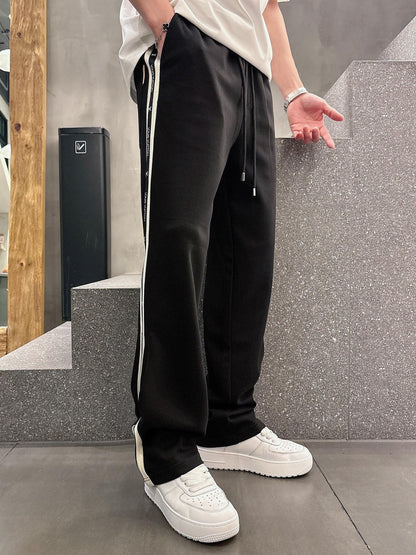 LV SWEATPANTS BLACK COTTON 239584