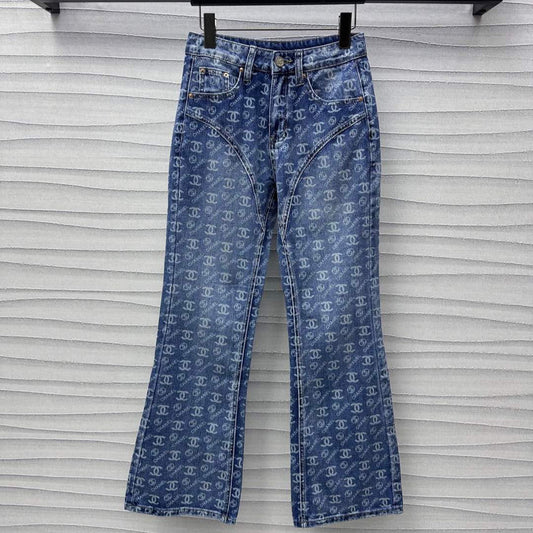 CC 25 Jean Blue Denim Monogram 224857