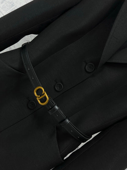 CD 25 Suit Black Polyester
