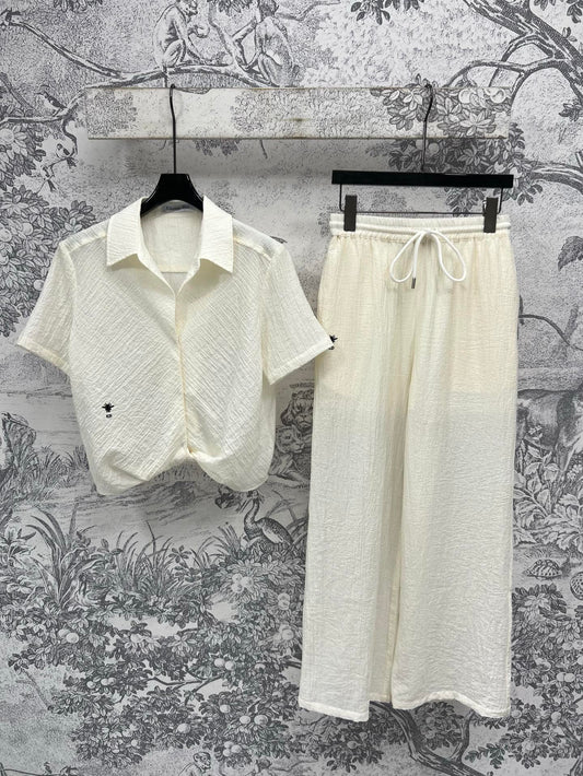 CD 25 Casual Suit Beige Polyester
