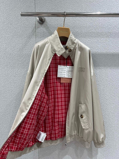 MIUMIU OVERSIZED BOMBER JACKET 268903