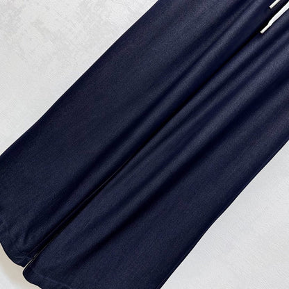 MIU 25S WIDE LEG PANTS WITH DRAWSTRING 264585
