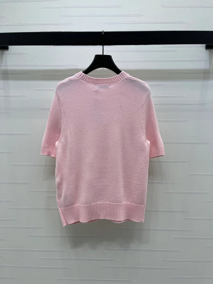 Dior 2026 Logo Star Short-Sleeve Shirt Wool