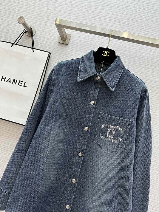 CHANEL 25S DENIM SHIRT STYLE 235