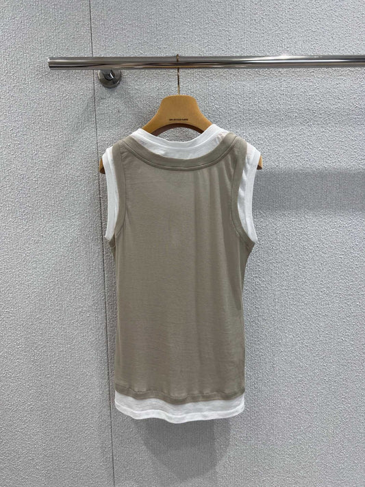 MIUMIU SLEEVELESS TOP 268911